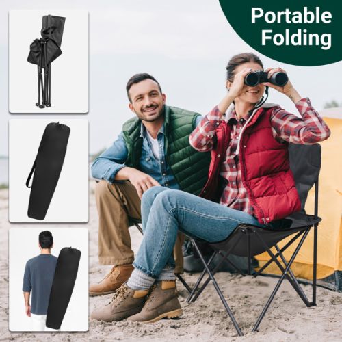 4pcs, 42X42X70cm Black Camping Chair 4pcs, 42X42X70cm Black Camping Chair